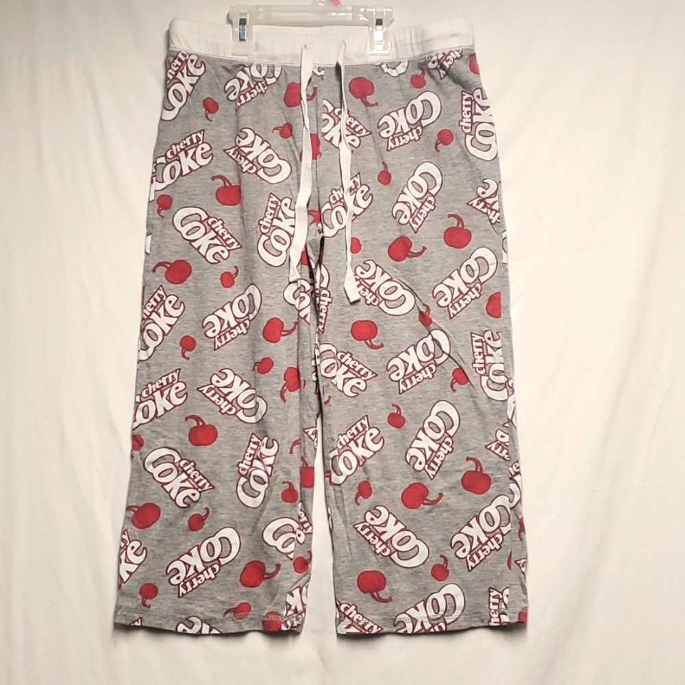 Cherry Coke Capri sleep pants
